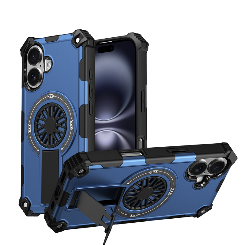SpinRelief Armor Case – Dynamic Cooling Spinner & Adjustable Stand