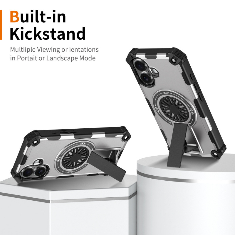 SpinRelief Armor Case – Dynamic Cooling Spinner & Adjustable Stand