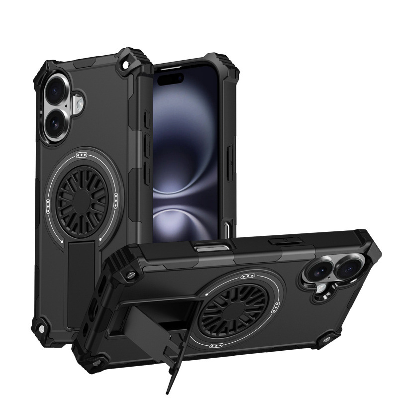 SpinRelief Armor Case – Dynamic Cooling Spinner & Adjustable Stand