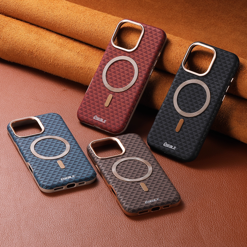 MagAllure Classic Case – Elegant Alloy Trim & Magnetic Ready