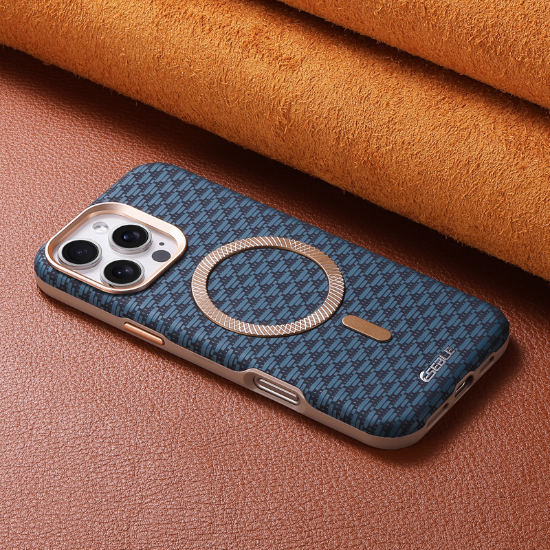 MagAllure Classic Case – Elegant Alloy Trim & Magnetic Ready
