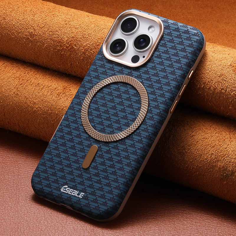 MagAllure Classic Case – Elegant Alloy Trim & Magnetic Ready