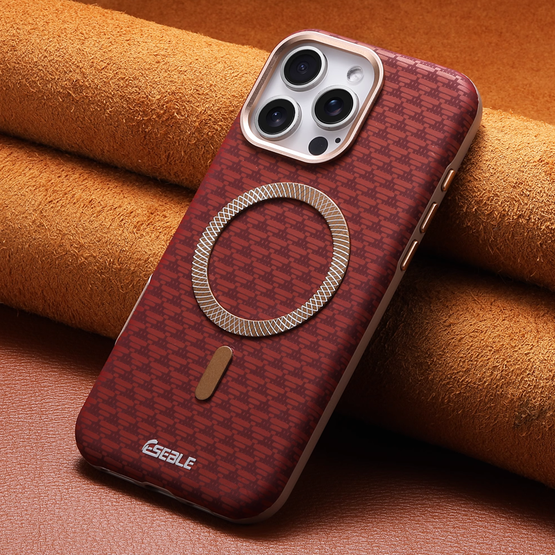 MagAllure Classic Case – Elegant Alloy Trim & Magnetic Ready