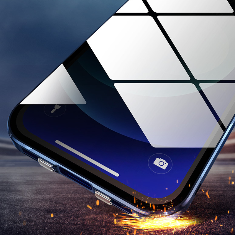 SlimShield Privacy Case – Built-in Screen Guard & Metal Frame