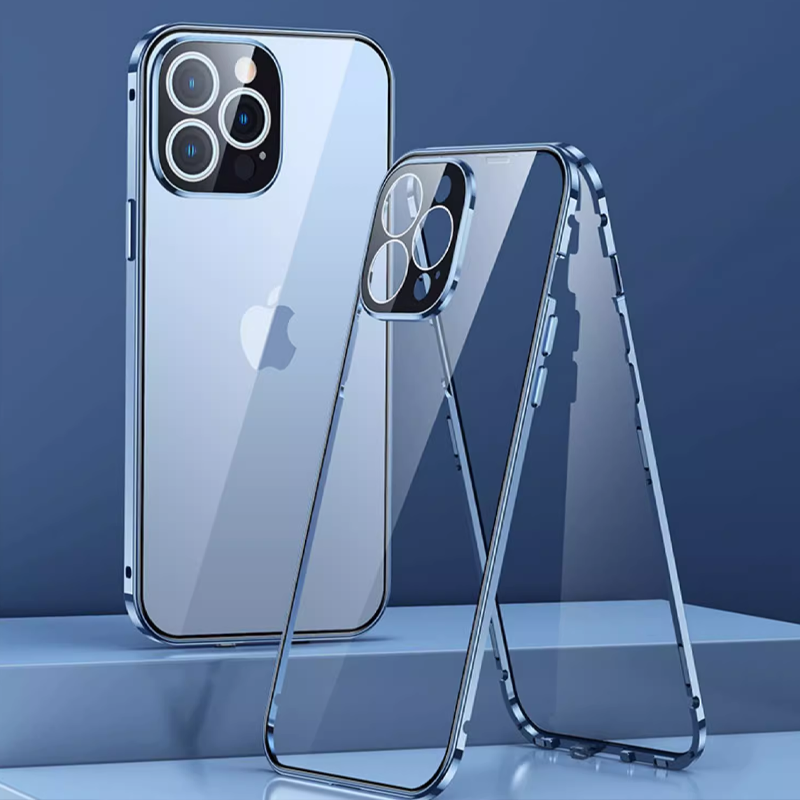 SlimShield Privacy Case – Built-in Screen Guard & Metal Frame