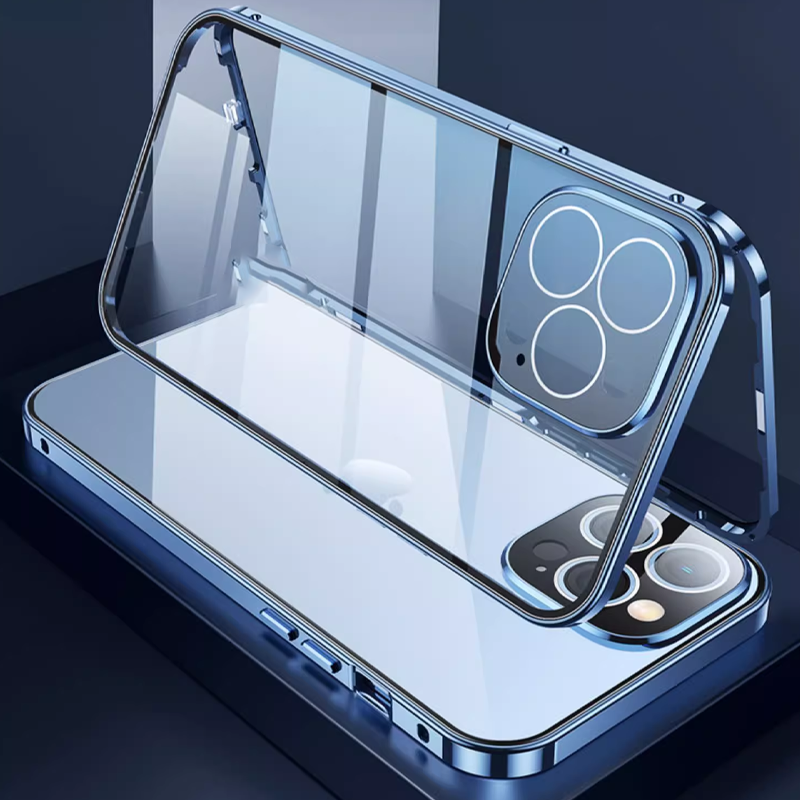 SlimShield Privacy Case – Built-in Screen Guard & Metal Frame