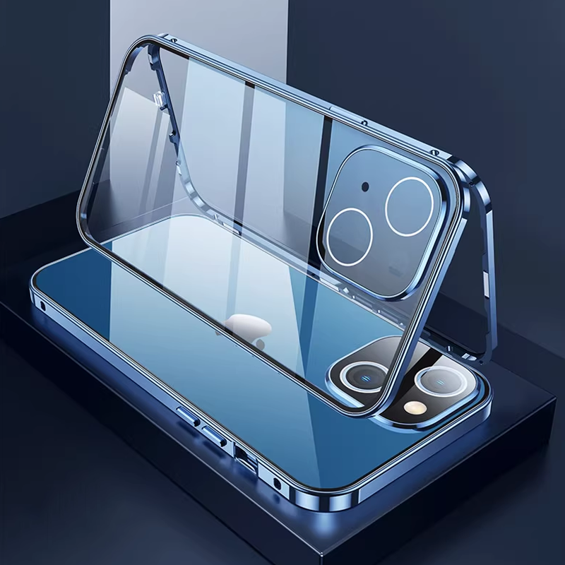 SlimShield Privacy Case – Built-in Screen Guard & Metal Frame