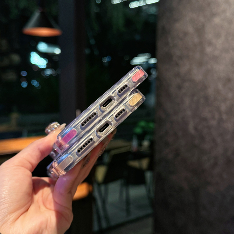 LumiShield Sparkle Case – Bright Design, Magnetic Charging & 360° Drop Defense
