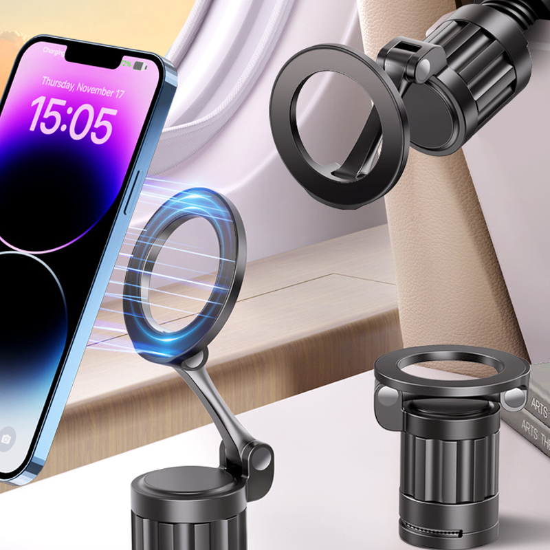 MagniGo Travel Phone Mount – Ultra-Strong Magnet & Easy Carry