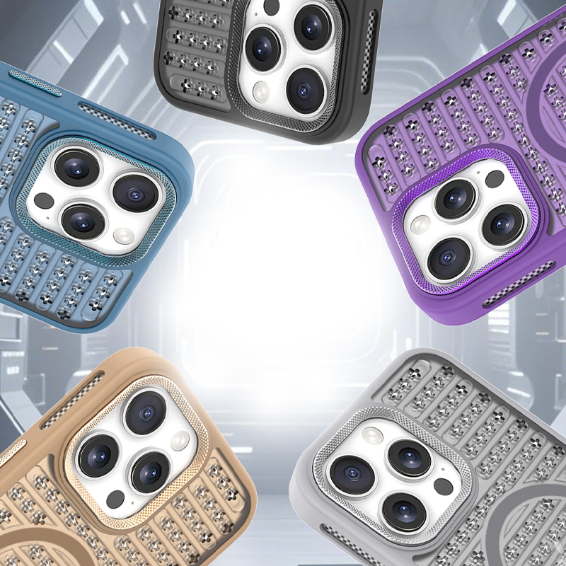 ClearMesh AirFlow Case – Sleek Ventilation, Magnetic Ready & Crystal Clarity