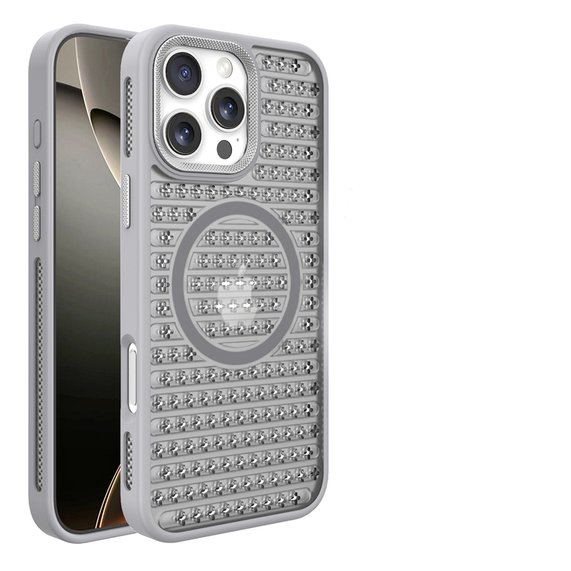 ClearMesh AirFlow Case – Sleek Ventilation, Magnetic Ready & Crystal Clarity