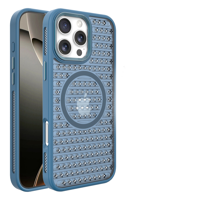 ClearMesh AirFlow Case – Sleek Ventilation, Magnetic Ready & Crystal Clarity