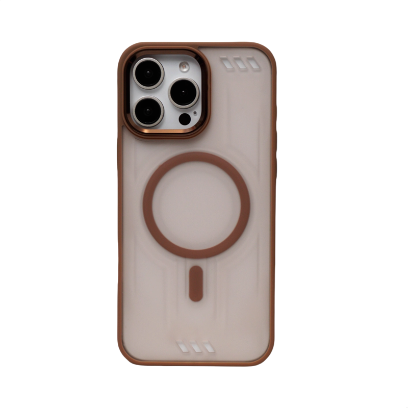 PureShield Clear Matte Phone Case –Magnetic Compatible & Fingerprint-Resistant