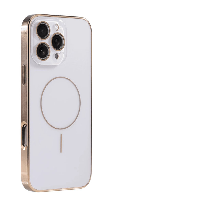 PureFrame Brushed Metal Frame Case – Magnetic Compatible & Lens Protection
