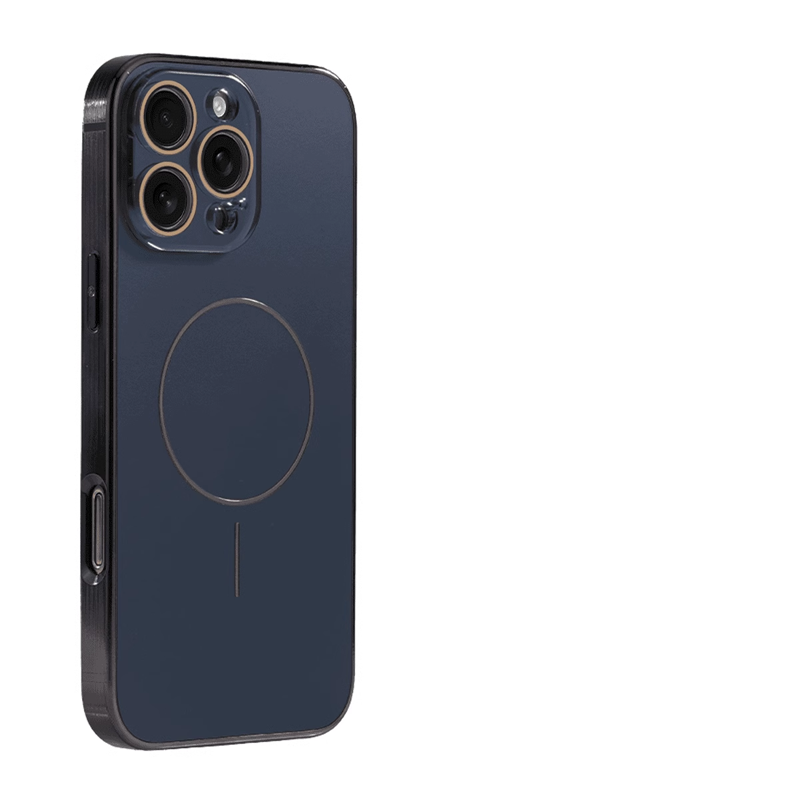 PureFrame Brushed Metal Frame Case – Magnetic Compatible & Lens Protection