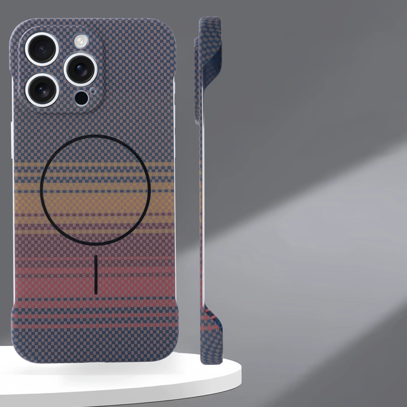 Fiberon Carbon Fiber Phone Case – Thin Frameless & MagSafe Ready