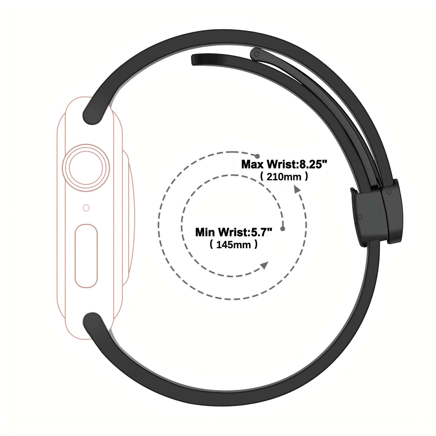 Magnetic Sport Band for Apple Watch