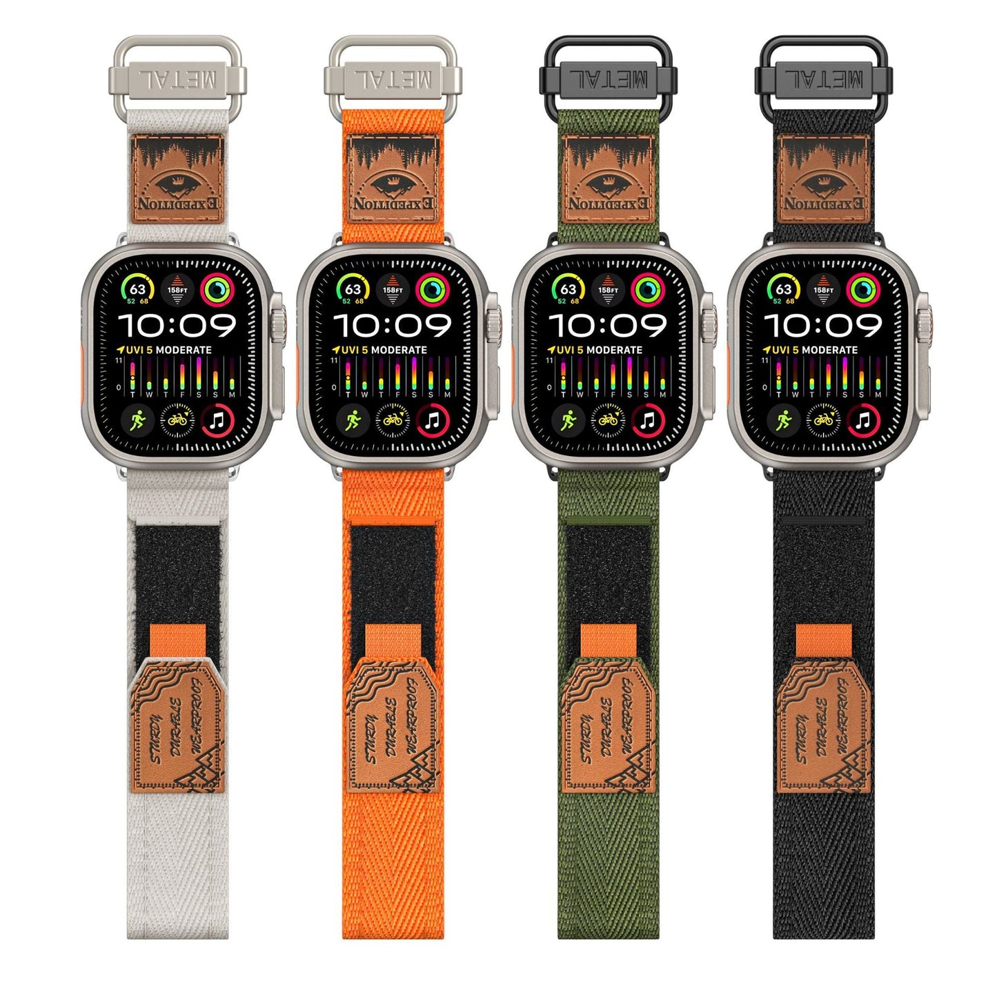 Detachable Nylon iWatch Strap - Convenient, Stylish Wear