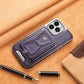 MagWallet™ Leather iPhone Case – Magnetic Card Holder & Stand