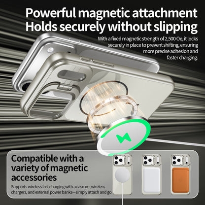 FrostGlide · AG Matte MagSafe Lens-Stand Armor