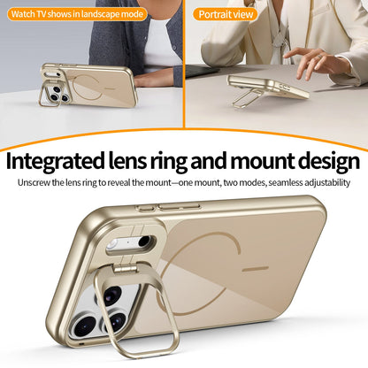 FrostGlide · AG Matte MagSafe Lens-Stand Armor