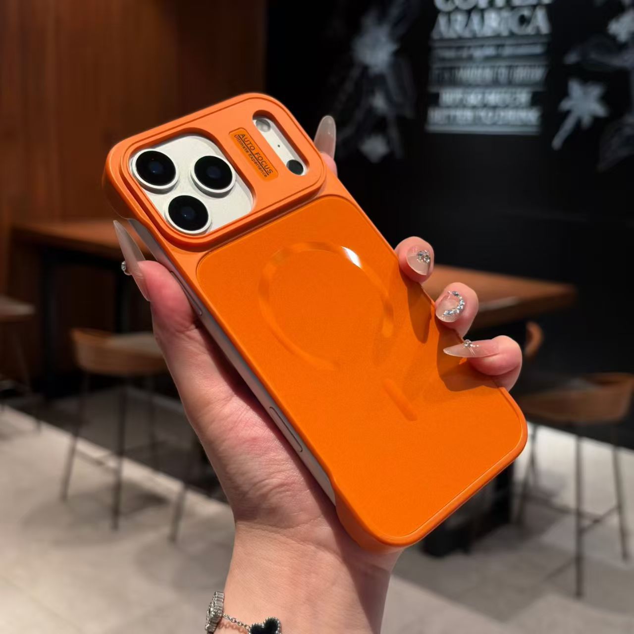PhantomEdge · Ultra-Slim Borderless Magnetic Frosted Case