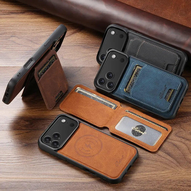 MagWallet™ Magnetic Wallet Case for iPhone – MagSafe-Compatible Cover