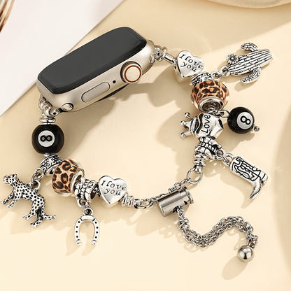 Charmora™ DIY Charm Bracelet Band – Compatible with Apple Watch Series 1–11