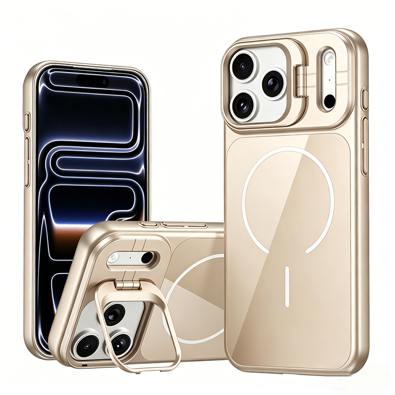 FrostGlide · AG Matte MagSafe Lens-Stand Armor