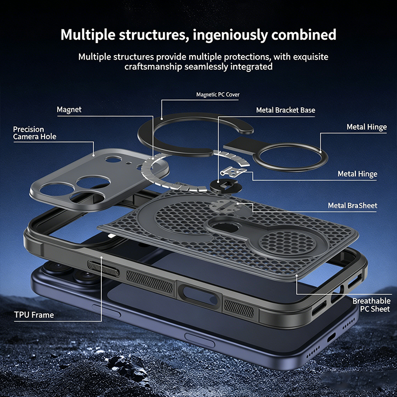 ArcticHoneycomb · Heat-Sync 360° Mag-Axis Thermal Shield