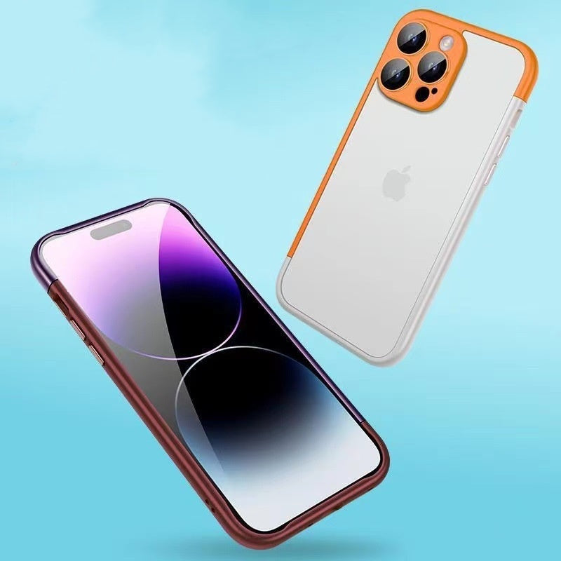 Colorful Bumper Frame iPhone Case - Anti-Drop and Heat Dissipation