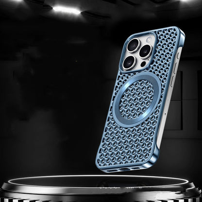 Honeycomb Heat Dissipation Magnetic iPhone Case - Ultra-Thin & Breathable