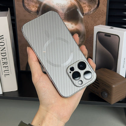 Carbon Fiber MagSafe iPhone Case: Ultra-Thin & Scratch Resistant