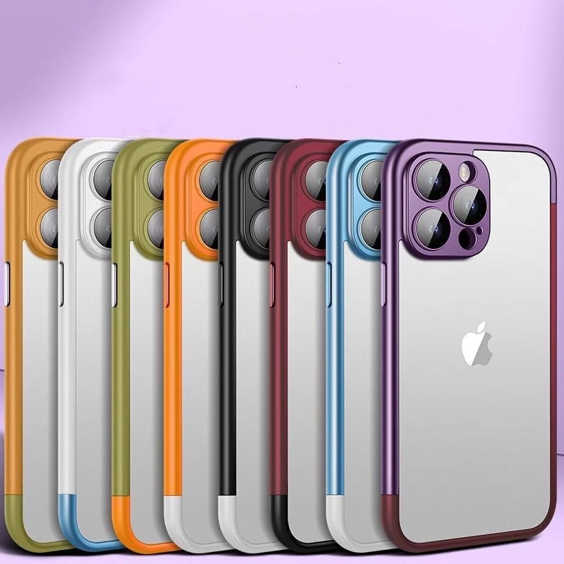 Colorful Bumper Frame iPhone Case - Anti-Drop and Heat Dissipation