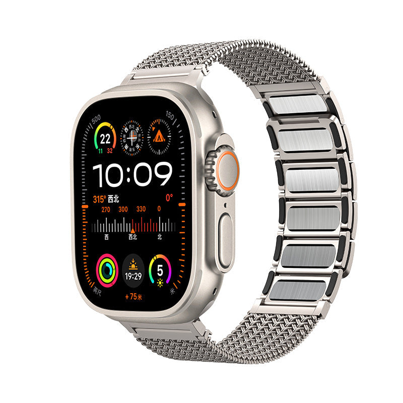 Magnetic Quick-Release Smartwatch Strap: Adjustable for All Wrist Sizes