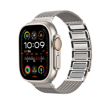 Magnetic Quick-Release Smartwatch Strap: Adjustable for All Wrist Sizes