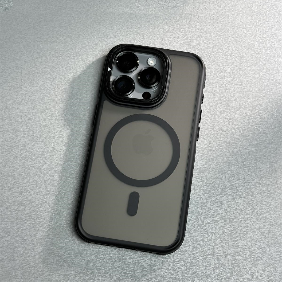 Anti-Slip Magnetic Phone Case with Camera Lens Stand and Frame