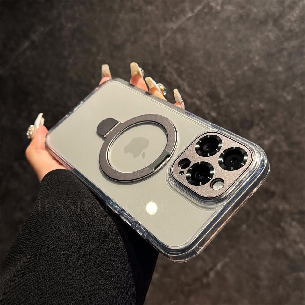 Multifunctional Magnetic Stand Phone Case - Shockproof and Stylish