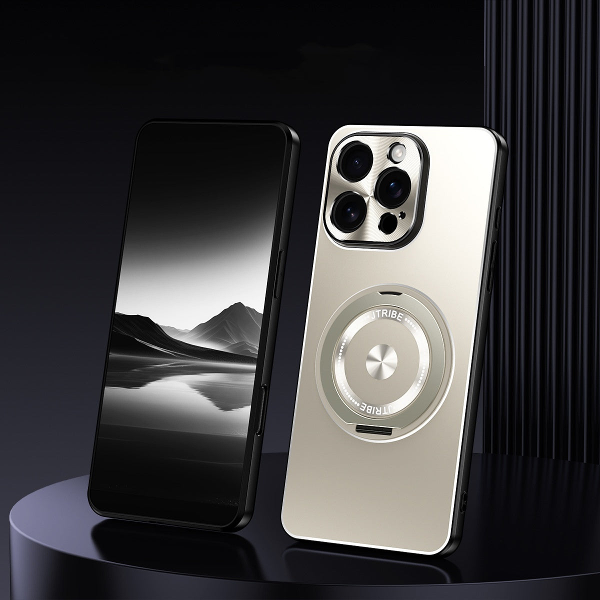 360° Rotating Stand Case - Sleek Design, Fingerprint-Resistant Finish