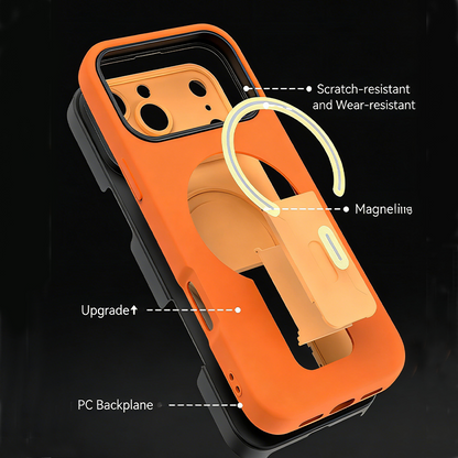 DualArmor · Hidden Bracket Magnetic Silicone Case