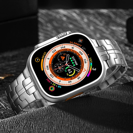 Iron Man Titanium Alloy Watch Band: Adjustable for All Wrist Sizes