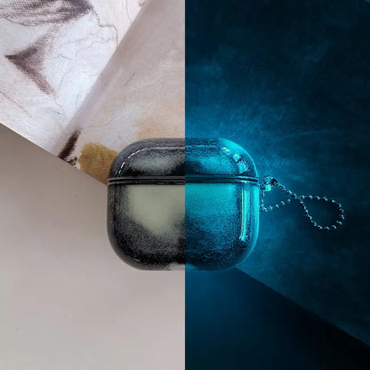 GlowFlow™ Glow-in-the-Dark Quicksand Case for AirPods