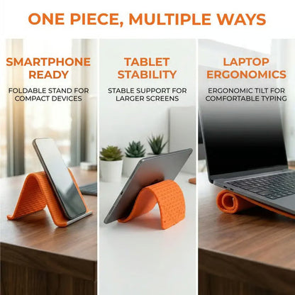 OmniFlex · 3-in-1 Flexible Silicone Multi-Device Stand