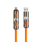GlowCharge™ 240W Multi-Device Charging Cable – 4-in-1 Design with RGB Glow