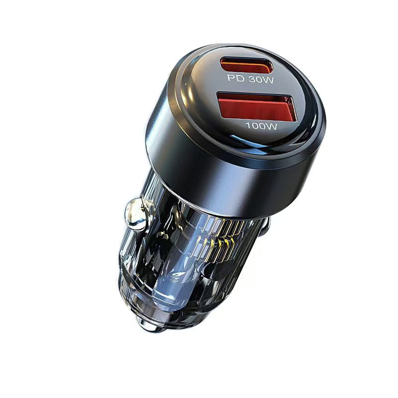 Concealed Car USB Charger with Dual Ports