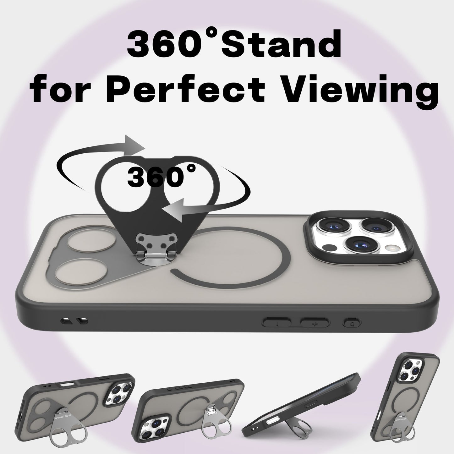 SilkTouch · 360° Rotating Magnetic Kickstand Case