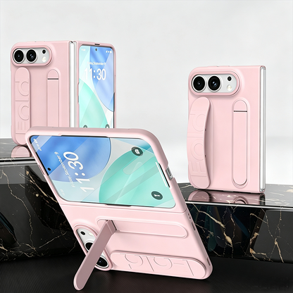 DuoGuard™ Protective Case for iPhone Duo – Wristband Kickstand & Tempered Glass Protector