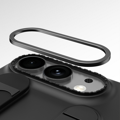 DuoGuard™ Protective Case for iPhone Duo – Wristband Kickstand & Tempered Glass Protector