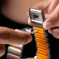 DuraLink™ DLC-Coated Hybrid Apple Watch Band – Metal & Silicone Magnetic Strap