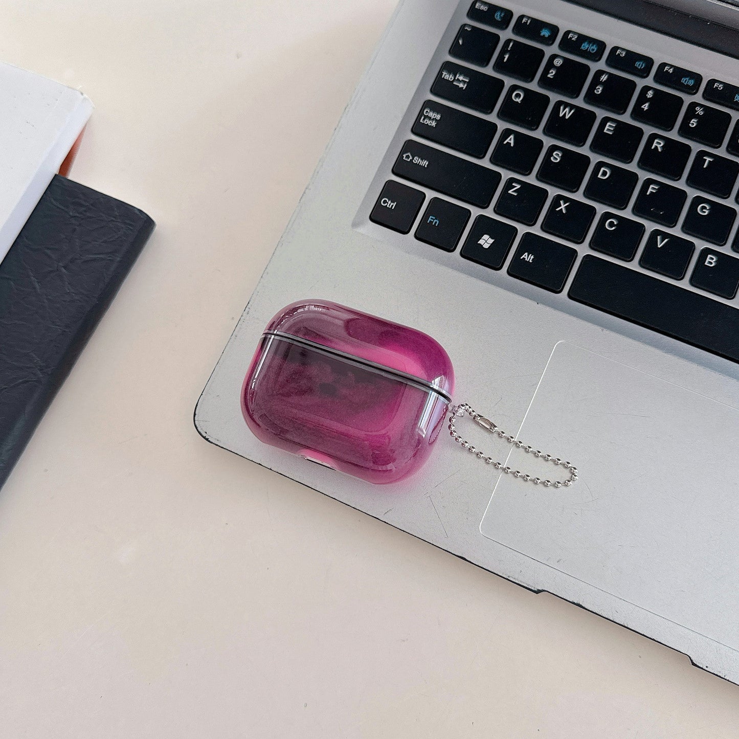 GlowFlow™ Glow-in-the-Dark Quicksand Case for AirPods